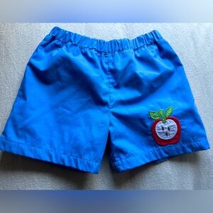Beaufort Bonnet Co Sheffield Blue Shorts with Apple 5T